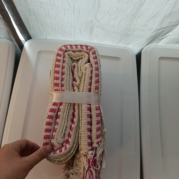 Destination Holiday Boho Lodge Throw Blanket With Tassel Finish 50x60 - Picture 5 of 5